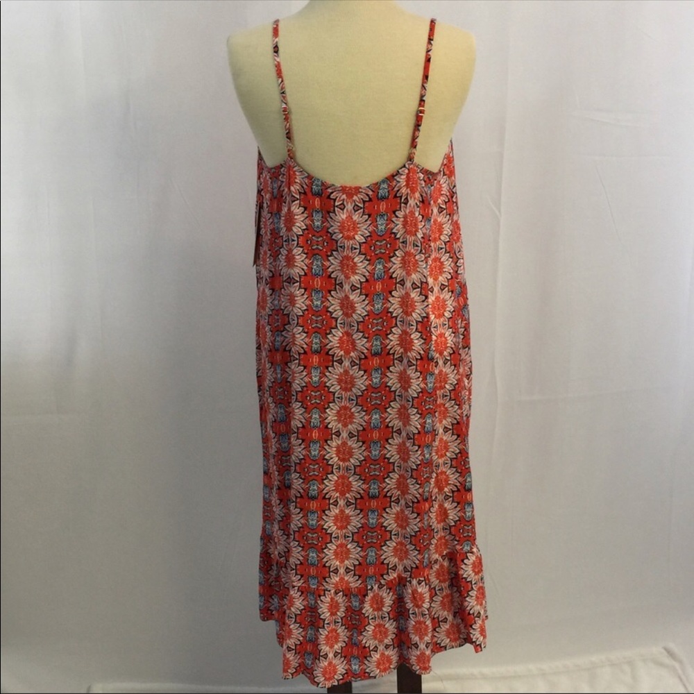 NWT (Nanette Lepore) Orange Bingo Floral Sundress